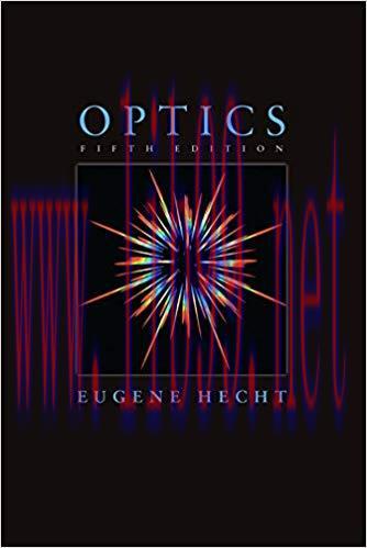 [PDF]Optics, 5th Edition [Eugene Hecht]