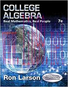 [PDF]College Algebra - Real Mathematics Real People, 7th Edition [Ron Larson]