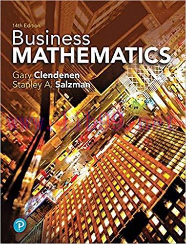 [PDF]Business Mathematics, 14th Edition [Gary Clendenen]