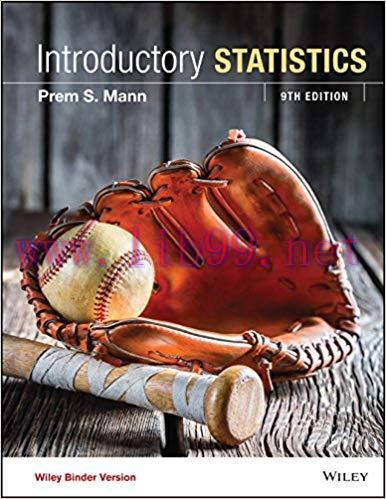[PDF]Introductory Statistics, 9th Edition [Prem S. Mann]