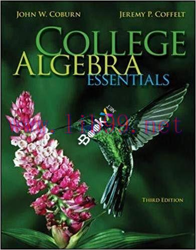 [PDF]College Algebra 3e [Coburn]