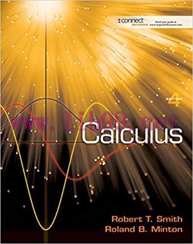 [PDF]Calculus 4th Edition [Robert Smith]