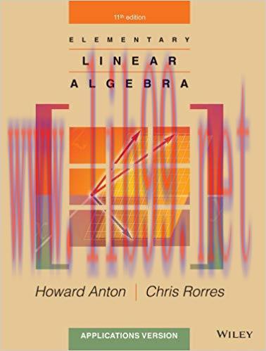 [PDF]Elementary Linear Algebra - Applications Version, 11th Edition
