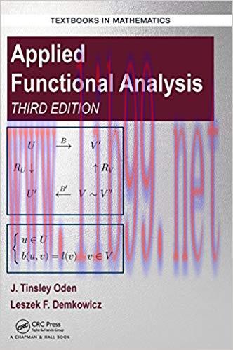 [PDF]Applied Functional Analysis, Third Edition