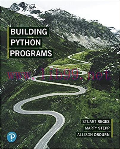 [EPUB]Building Python Programs [Stuart Reges]