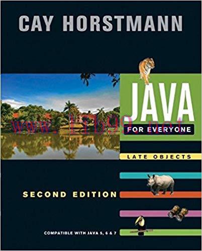 [PDF]Java For Everyone, 2nd Edition [cay Horstmann]