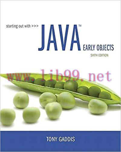 [EPUB]Starting Out with Java - Early Objects Sixth Edition