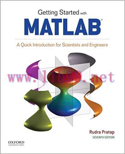 [PDF]Getting Started with MATLAB 7E [Rudra Pratap]