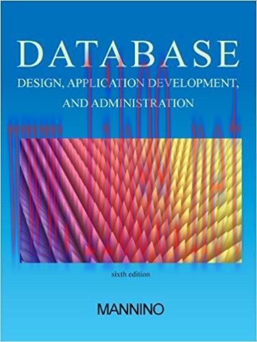 [PDF]Database Design, Application Development and Administration, 6th Edition