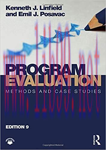 [PDF]Program Evaluation: Methods and Case Studies 9th Edition