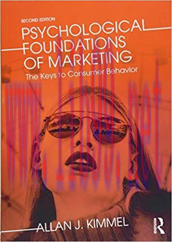 [PDF]Psychological Foundations of Marketing: The Keys to Consumer Behavior 2nd Edition