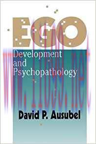 [PDF]Ego Development and Psychopathology