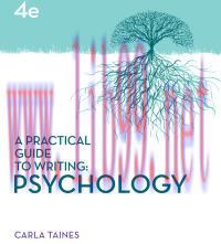 [EPUB]A Practical Guide to Writing Psychology 4th Australian Edition