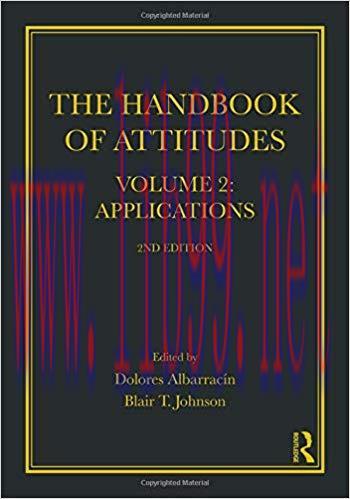 [PDF]Handbook of Attitudes, Volume 2: Applications: 2nd Edition