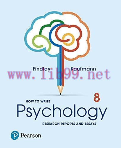 [PDF]How to Write Psychology Research Reports and Essays 8th Australian Edition