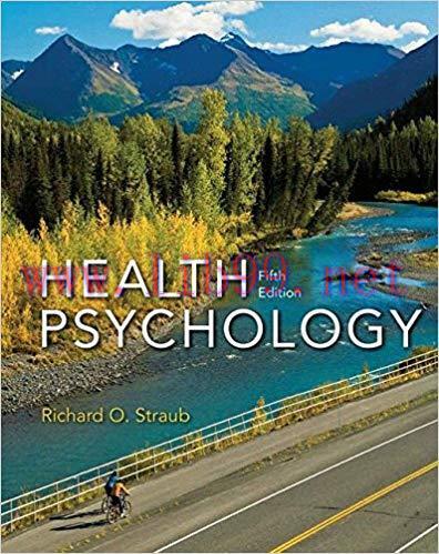[EPUB]HEALTH PSYCHOLOGY: A Biopsychosocial Approach FIFTH EDITION [Richard O. Straub]
