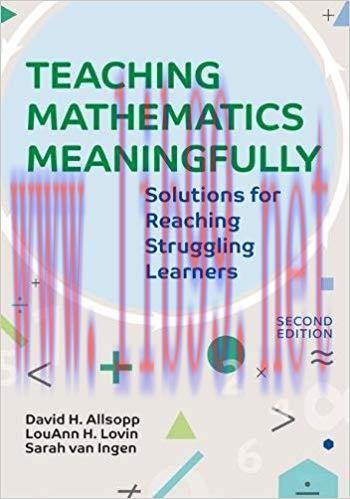 [PDF]Teaching Mathematics Meaningfully, 2e