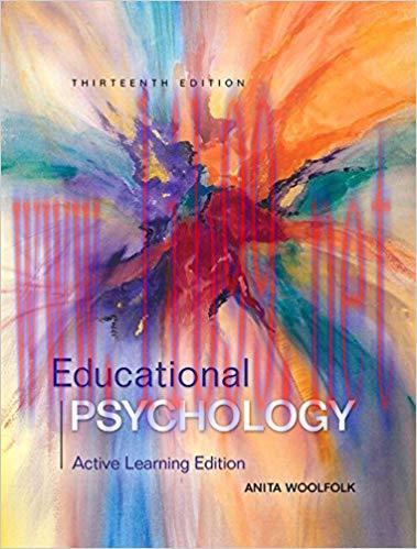 [PDF]Educational Psychology: Active Learning Edition 13e [Anita Woolfolk]