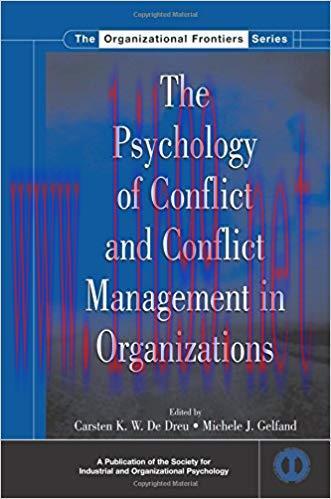 [PDF]Psychology of Conflict and Conflict Management in Organization