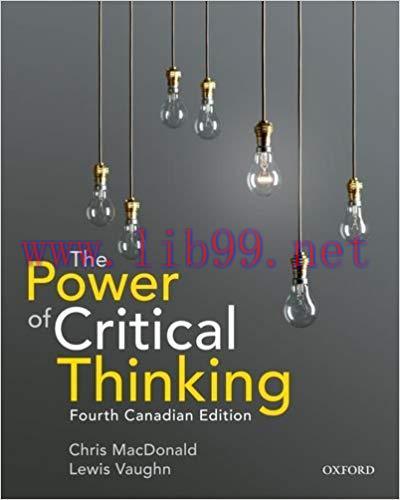 [PDF]The Power of Critical Thinking, 4th Canadian Edition