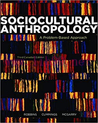 [PDF]Sociocultural Anthropology: A Problem-Based Approach, 3rd Edition [Richard Robbins]