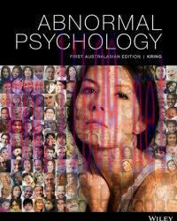 [PDF]Abnormal Psychology, 1st Edition [Ann M. Kring]