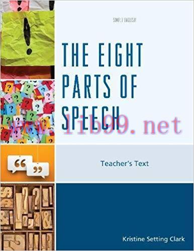 [PDF]The Eight Parts of Speech: Teacher\’s Text