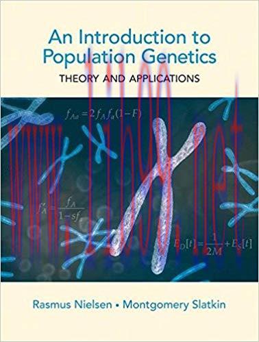 [PDF]An Introduction to Population Genetics: Theory and Applications [Rasmus Nielsen]