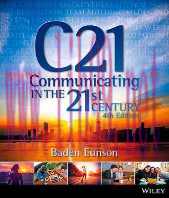 [PDF]Communicating in the 21st Centurey, 4th Australian Edition [Eunson, Baden]