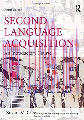 [PDF]Second Language Acquisition: An Introductory Course 4th Edition
