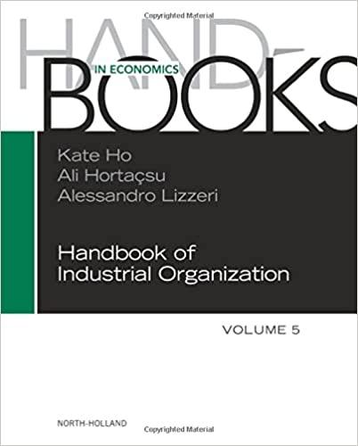 Handbook of Industrial Organization (Volume 5) 1st Edition
