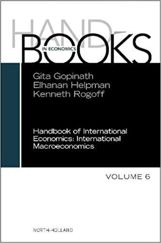 Handbook of International Economics (Volume 6)