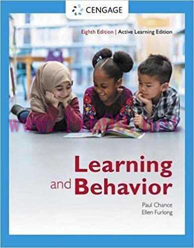 [PDF]Learning and Behavior 8th Edition [Paul Chance]