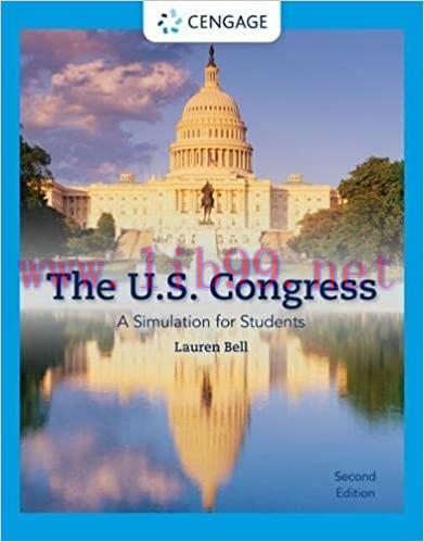 [PDF]The U.S. Congress A Simulation for Students 2nd Edition