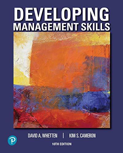 Developing Management Skills 10th Edition