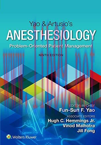 [AME]Yao & Artusio’s Anesthesiology: Problem-Oriented Patient Management, Ninth Edition (EPUB)