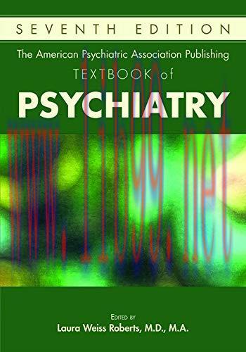 [AME]The American Psychiatric Association Publishing Textbook of Psychiatry, 7th edition (ePub & Converted PDF)