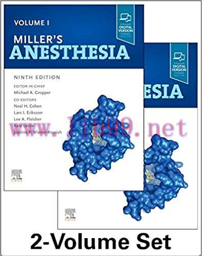 [AME]Miller's Anesthesia, 2-Volume Set, 9th Edition (True PDF + Videos)