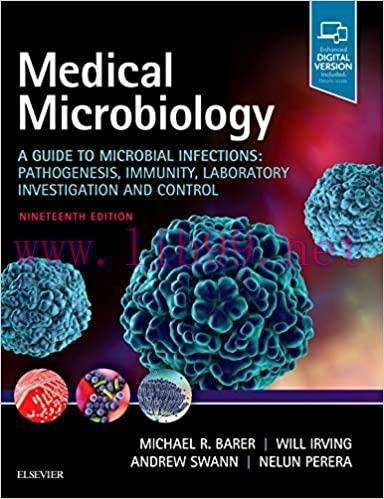 [AME]Medical Microbiology: A Guide to Microbial Infections: Pathogenesis, Immunity, Laboratory Investigation and Control, 19th Edition (Original PDF)