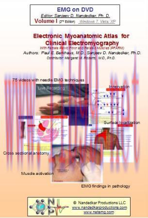 [AME]EMG/NCS Online Series: Volume I: Electronic Myoanatomic Atlas for Clinical Electromyography 2nd Edition 2020 (CME VIDEOS)