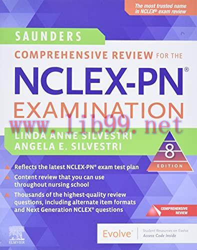 [AME]Saunders Comprehensive Review for the NCLEX-PN® Examination, 8e (Original PDF)