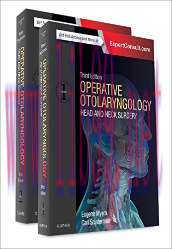 [AME]Operative Otolaryngology: Head and Neck Surgery, 3rd Edition (Videos, Well-organized)