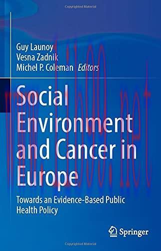 [AME]Social Environment and Cancer in Europe: Towards an Evidence-Based Public Health Policy (Original PDF)