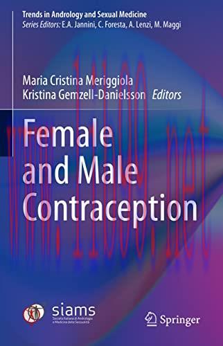 [AME]Female and Male Contraception (Trends in Andrology and Sexual Medicine) (Original PDF)
