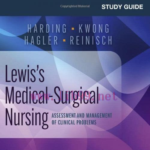 [AME]Study Guide for Lewis's Medical-Surgical Nursing: Assessment and Management of Clinical Problems, 12th edition (Original PDF)