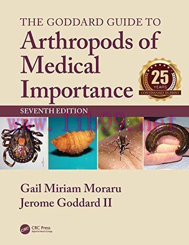 [AME]The Goddard Guide to Arthropods of Medical Importance, 7th Edition (Original PDF)