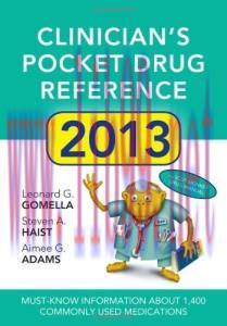 [AME]Clinicians Pocket Drug Reference 2013 (Original PDF)