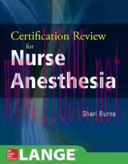 [AME]Certification Review for Nurse Anesthesia (EPUB)