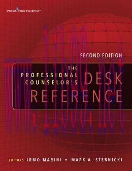 [AME]The Professional Counselor’s Desk Reference, Second Edition