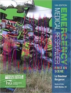 [AME]Emergency Medical Responder: First on Scene, 10th Edition